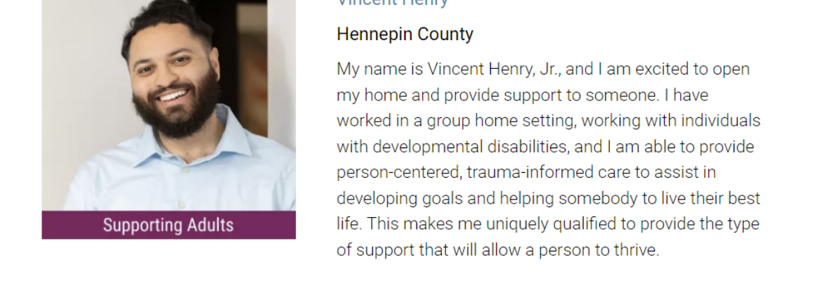 Vincent Henry, Minneapolis, MN