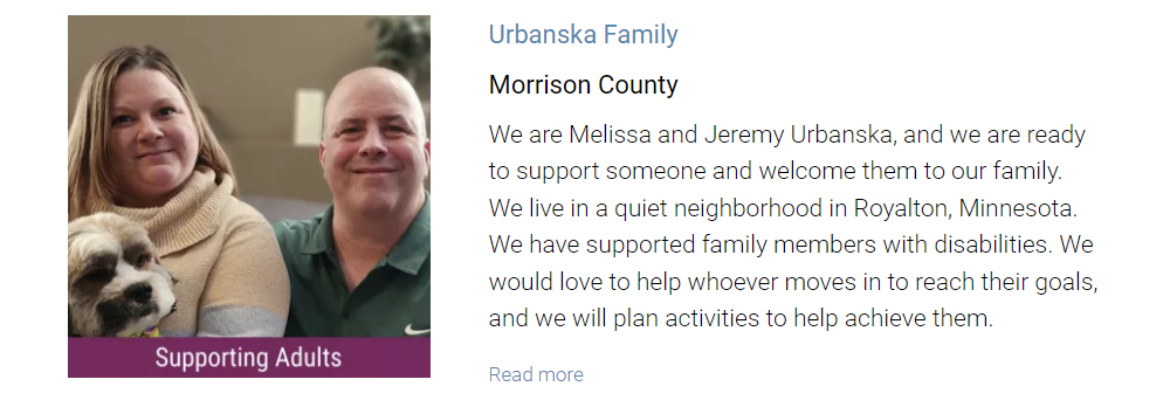 Urbanska Family, Royalton, MN