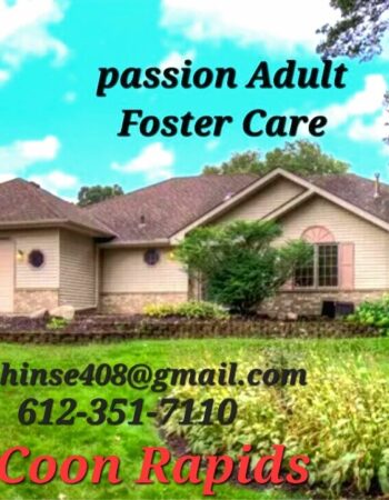 Passion Adult Foster Care, Coon Rapids