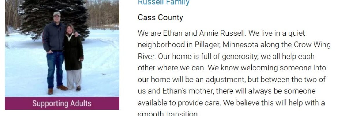 Russell Family, Pillager, MN